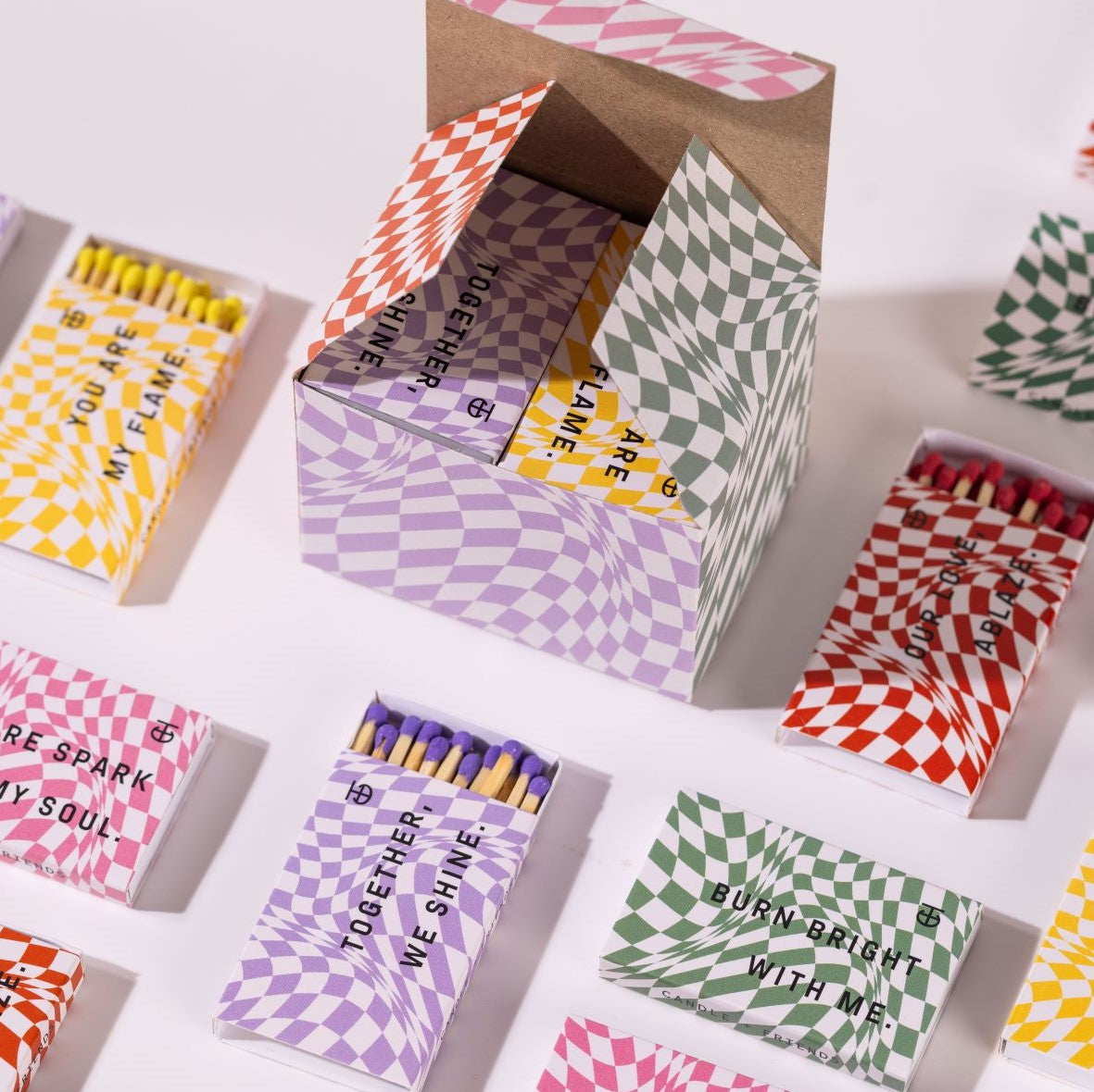 Square Design Baby Matchbox