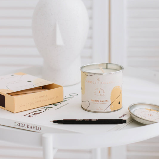 No.1 French Vanilla Tin Candle