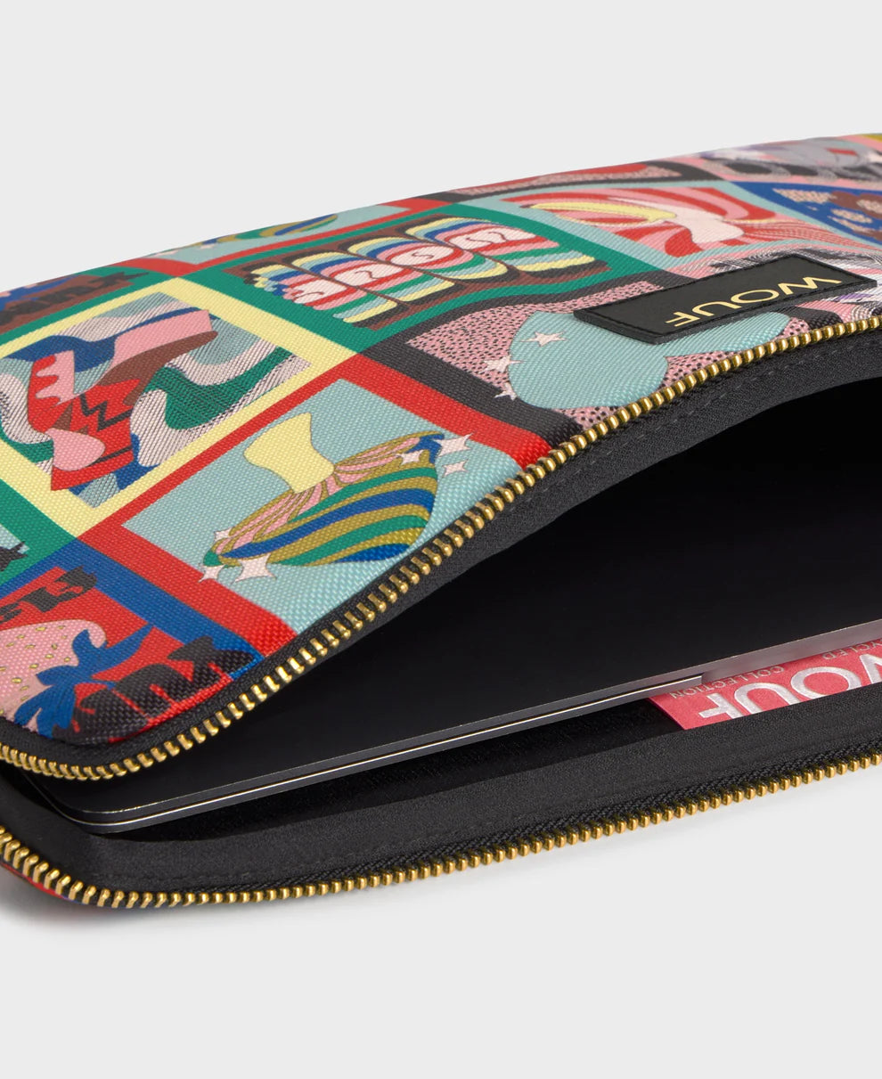 WOUF. Discobabe Laptop Case 15''&16 ''