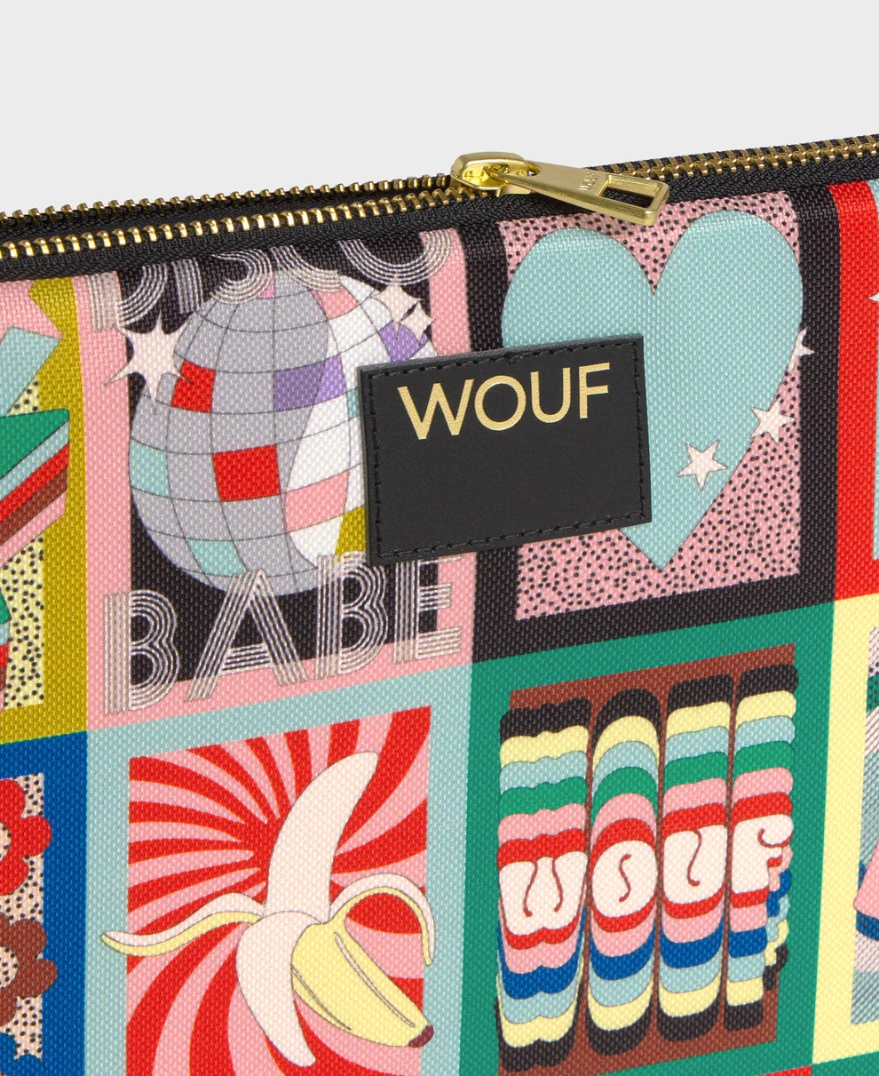 WOUF. Discobabe Laptop Case 15''&16 ''