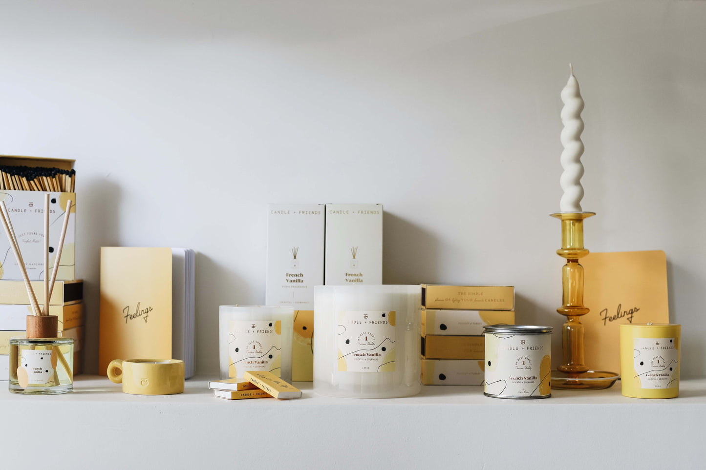 No.1 French Vanilla Tin Candle