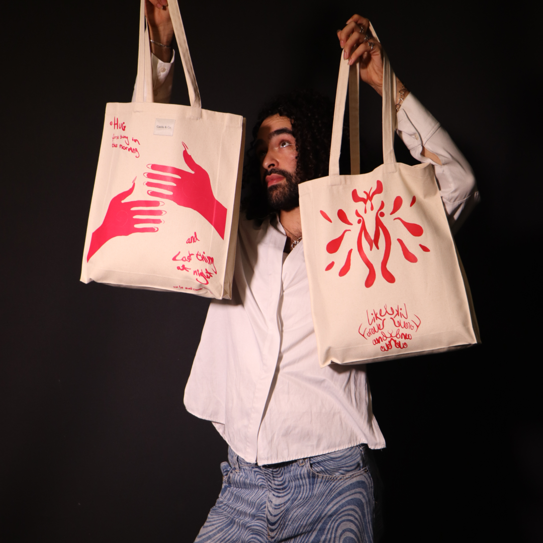 LOVE LETTERS tote bag