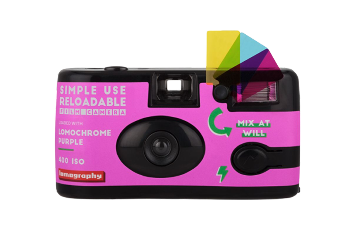 Lomography Analog Camera Purple